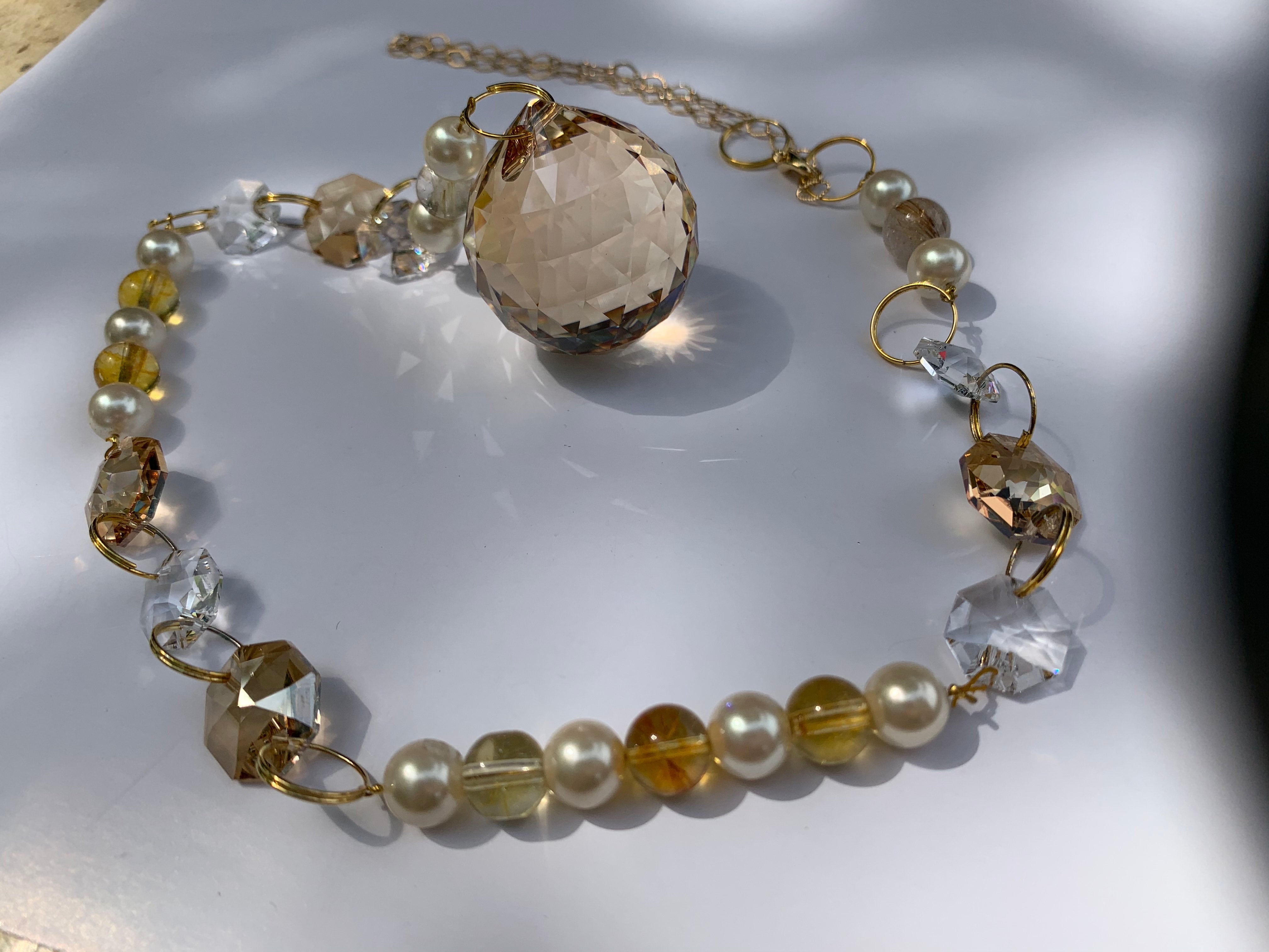 ギフトBOX付】厄除け＆金運＆商売繁盛サンキャッチャー①